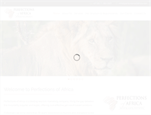 Tablet Screenshot of perfectionsofafrica.com